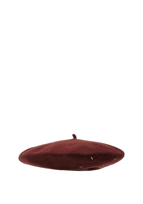 basco unisex bordeaux MAISON MARGIELA | S50TC0075 M13115248